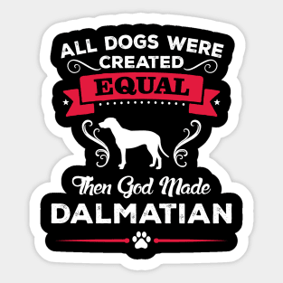 Dalmatian Sticker